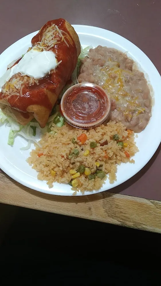 Lunch Chimichanga
