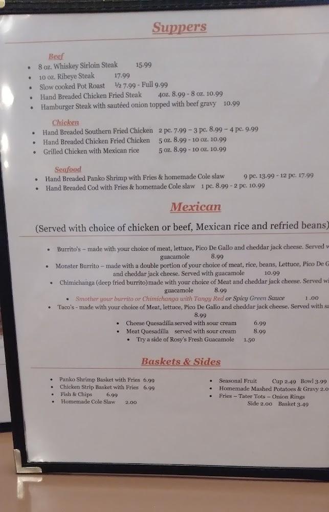 B&J's Family Restaurant & Lounge Menu image 3